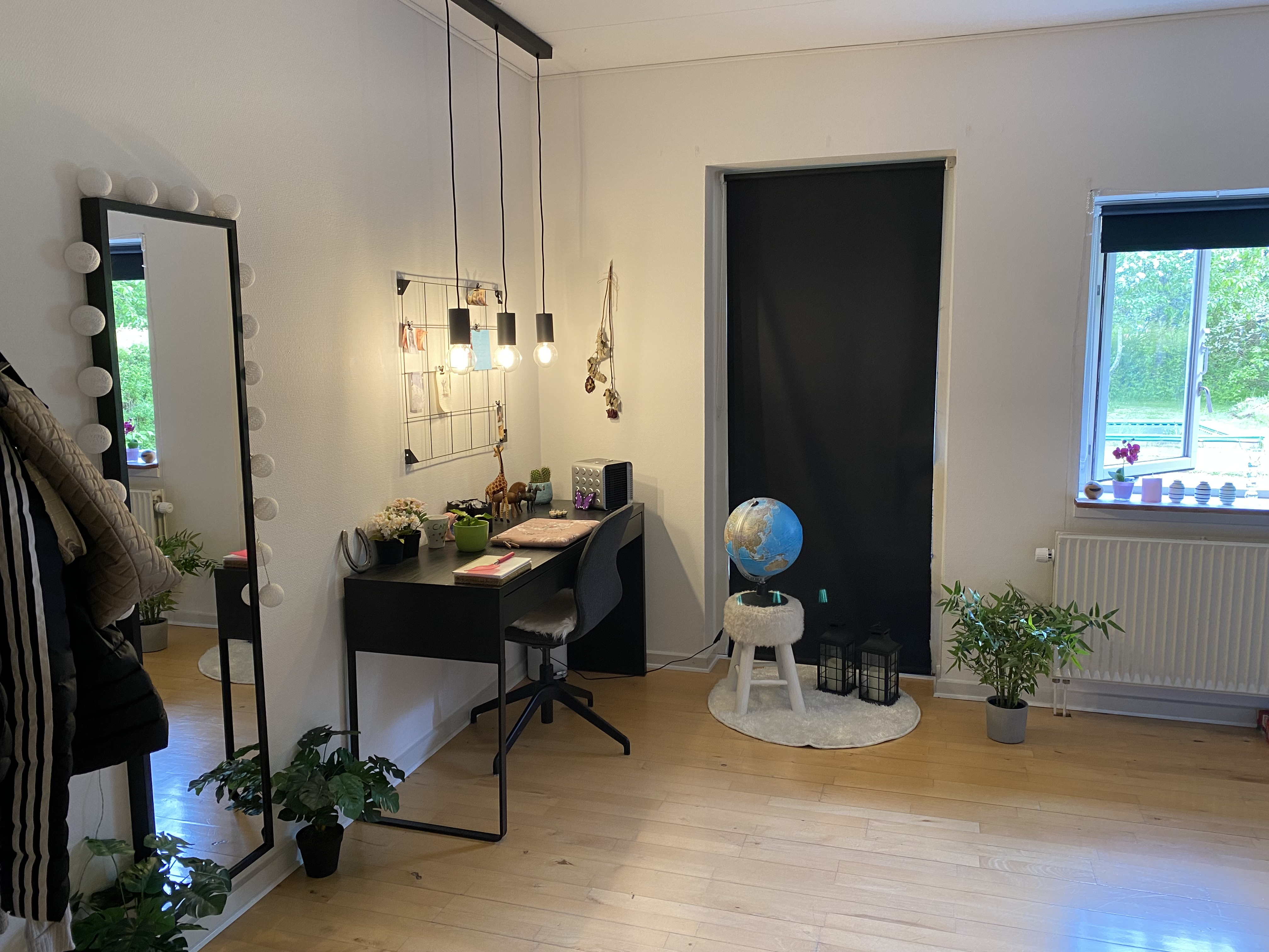 Eksempel på værelse i Pigernes Hus