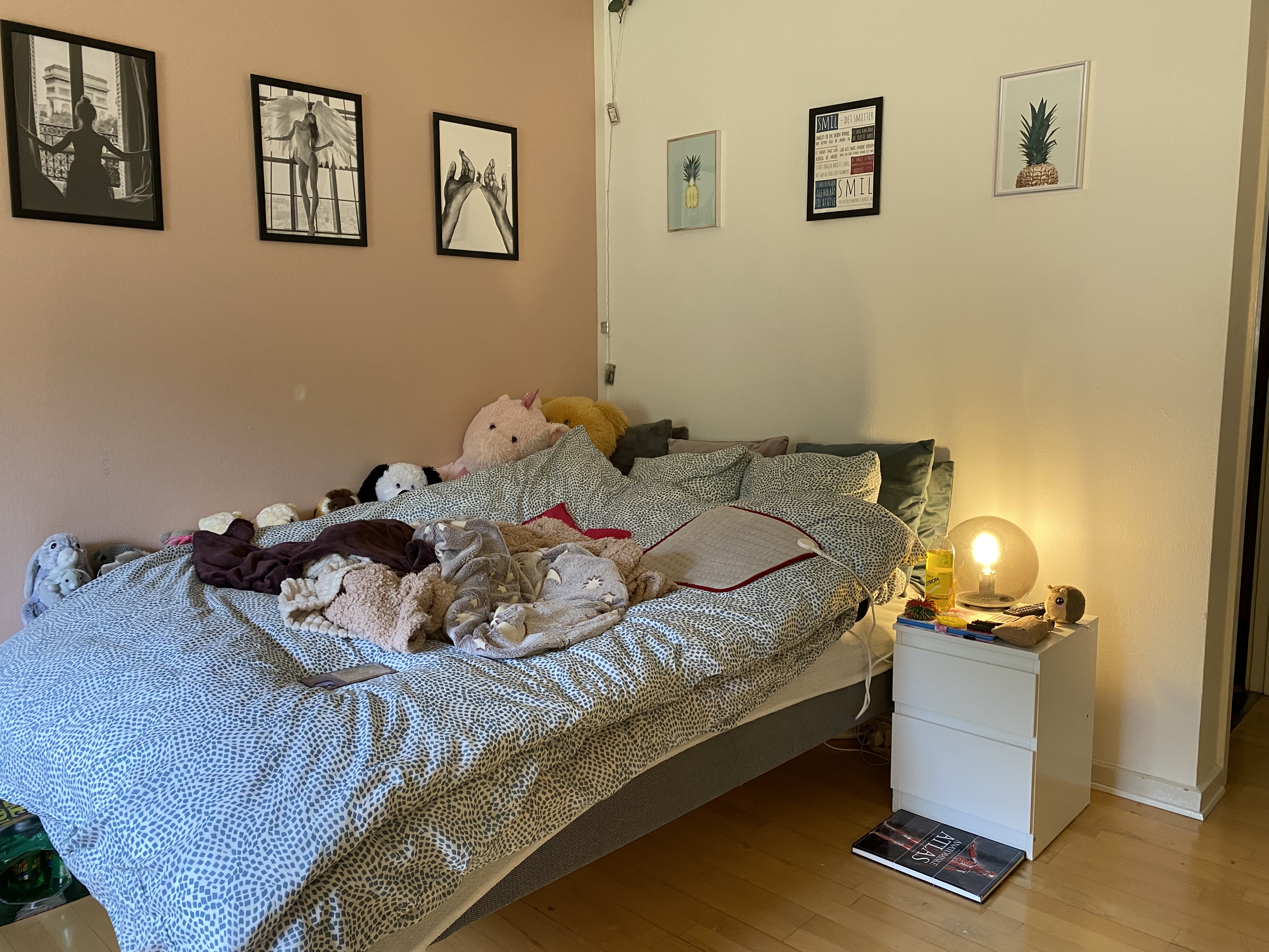 Eksempel på værelse i Pigernes Hus